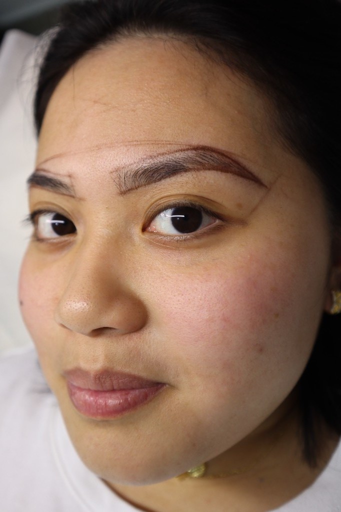 Client result 5 before microblading
